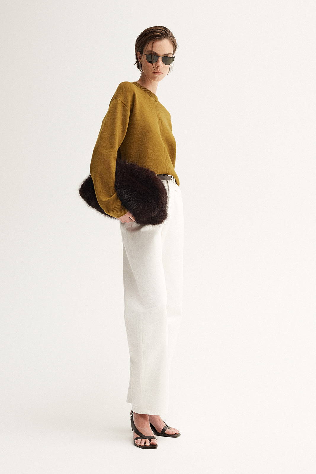 Bailey Knit Jumper Moss