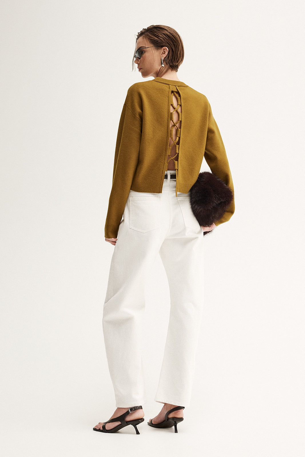Bailey Knit Jumper Moss