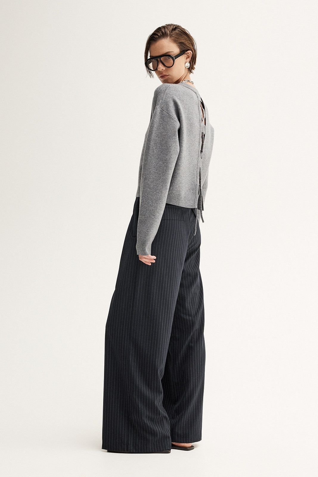 Bailey Knit Jumper Greymarle