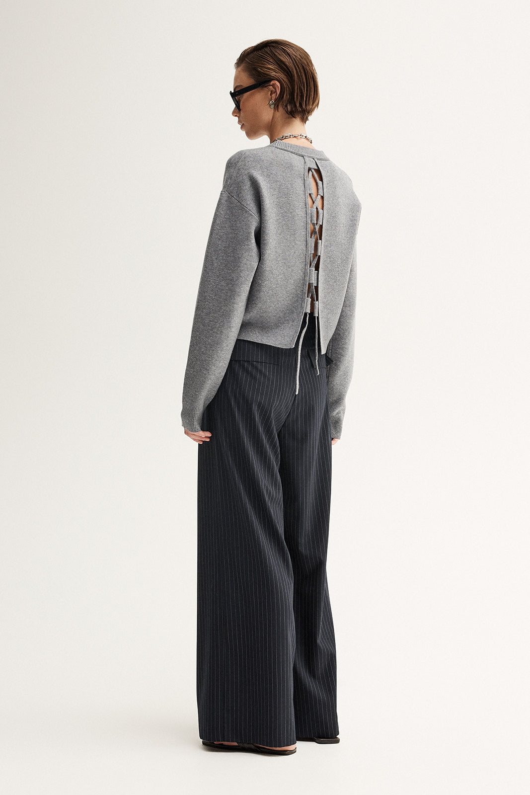Bailey Knit Jumper Greymarle