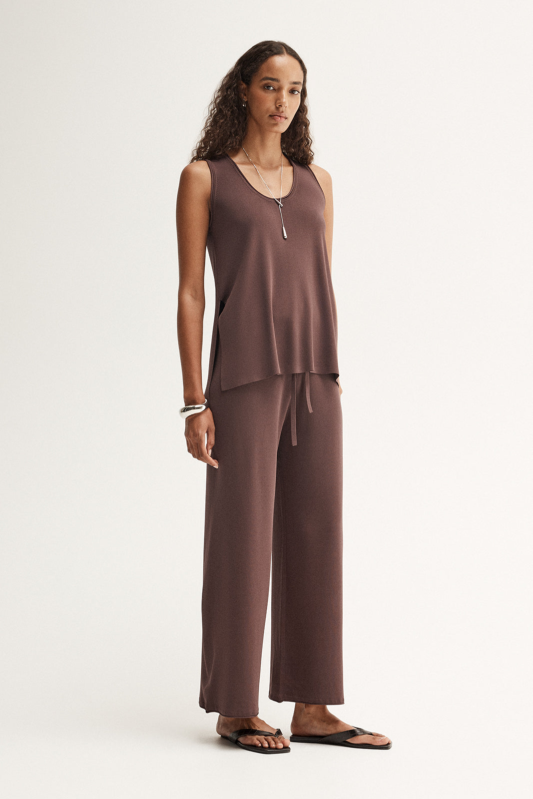 Jovie Knit Top Mocha