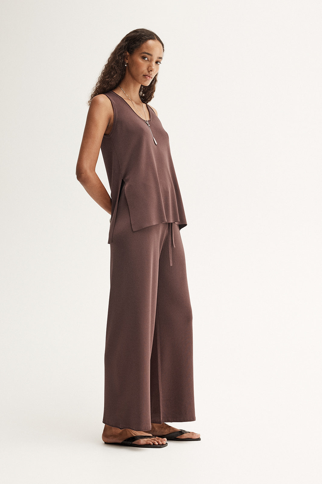 Jovie Knit Top Mocha