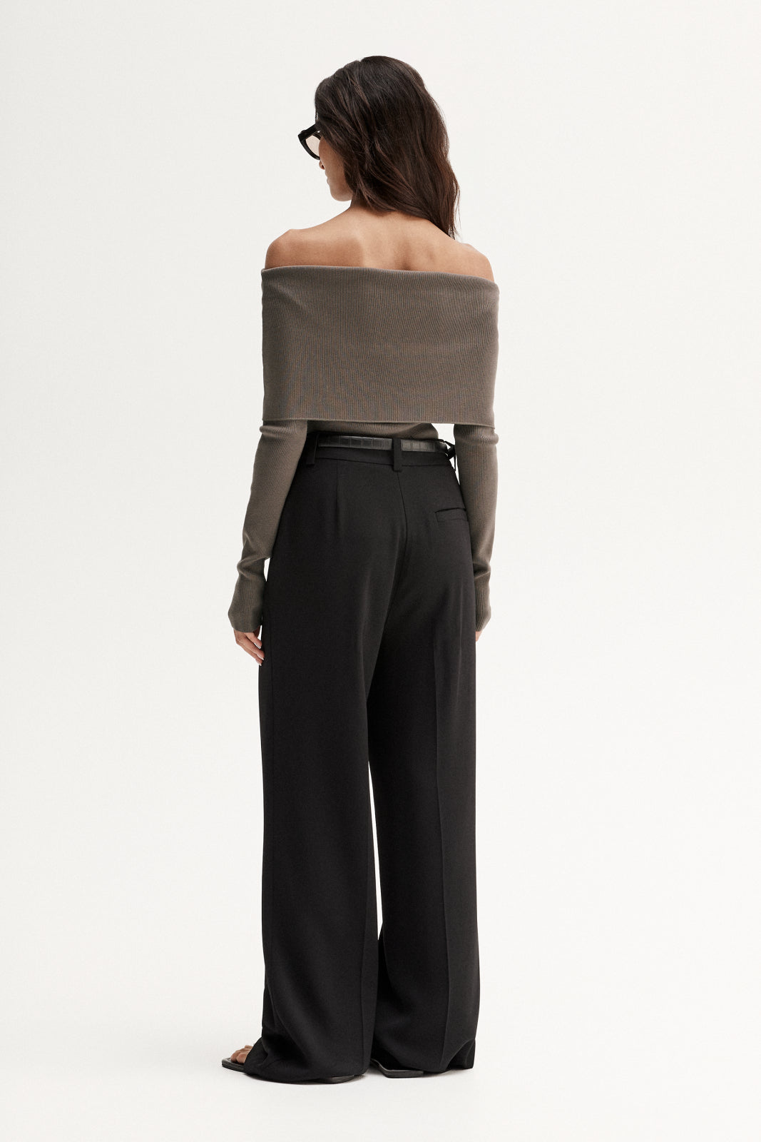 Sadie Knit Top Taupe