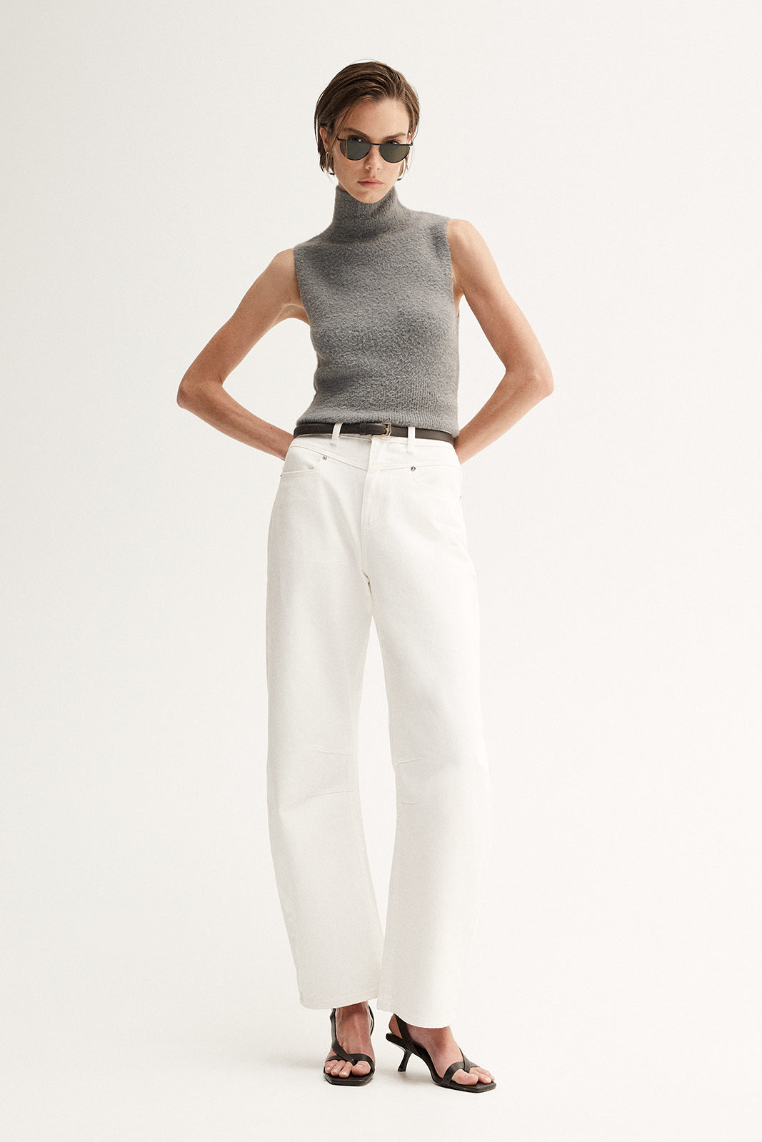 Ronnie Knit Top Grey
