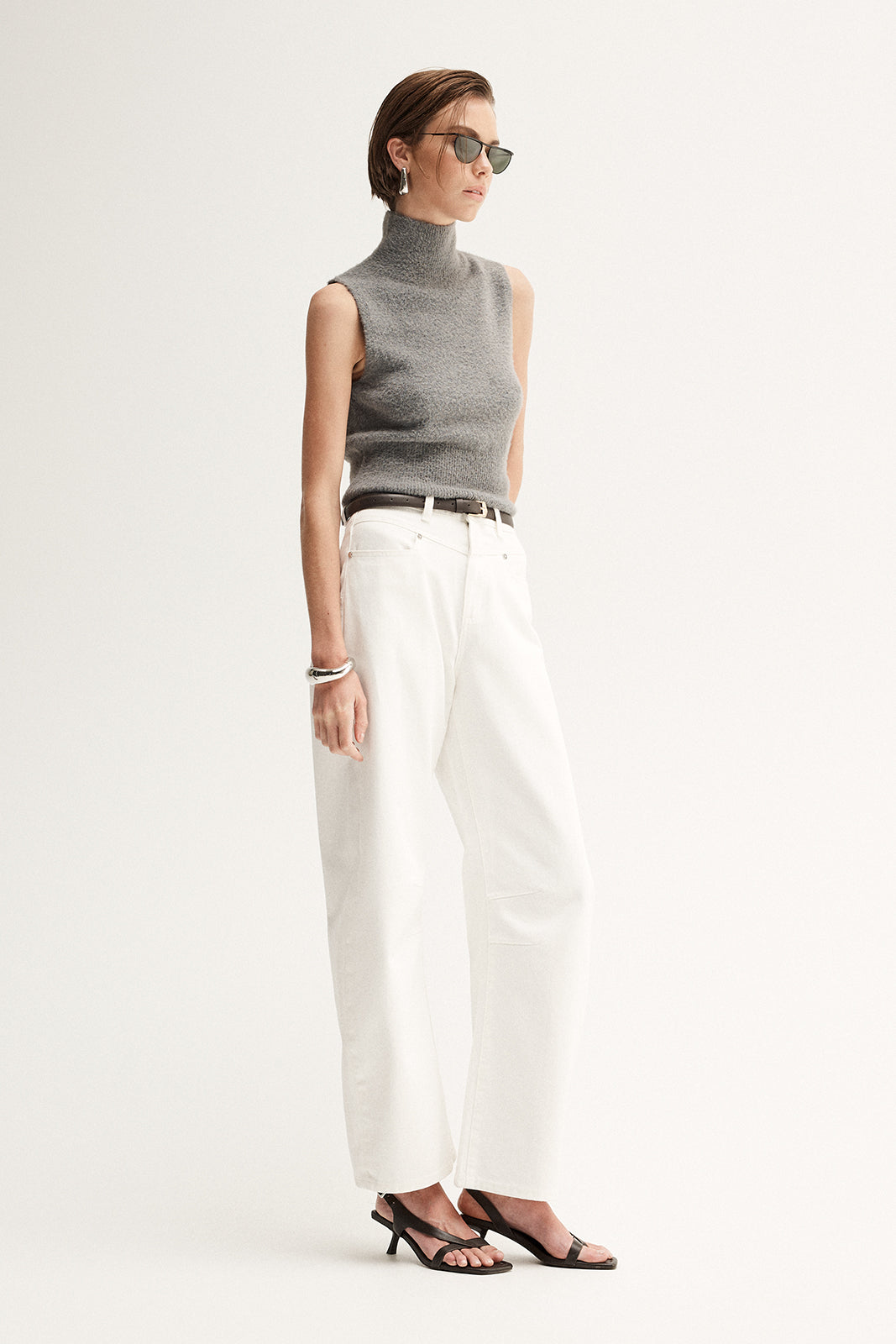 Ronnie Knit Top Grey