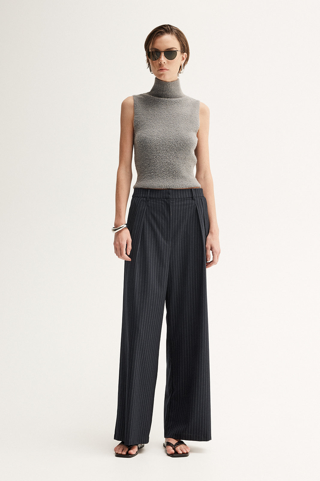 Ronnie Knit Top Grey
