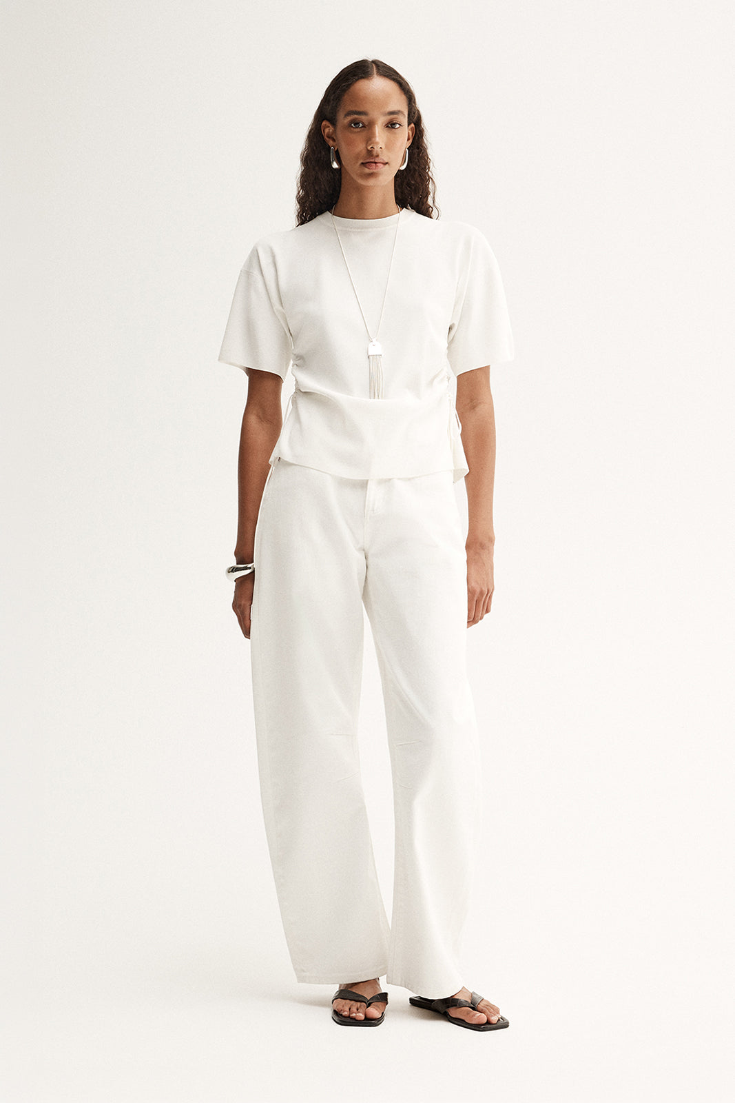 Marley Knit Top White