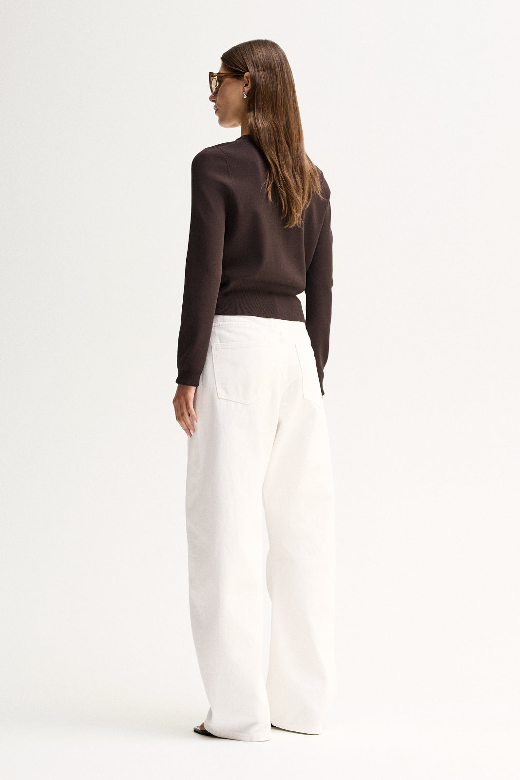 Penny Knit Cardigan Chocolate