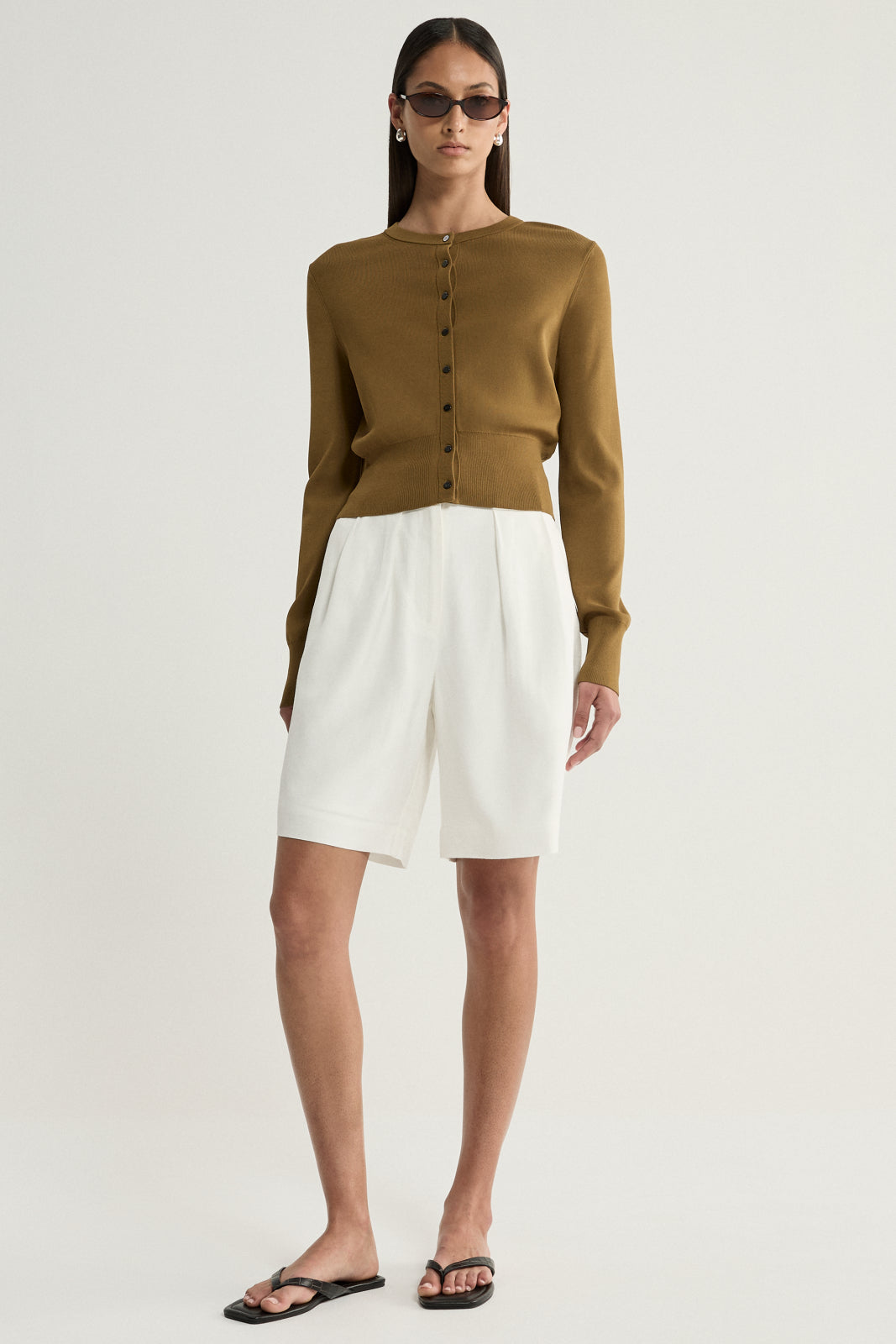 Penny Knit Cardigan Moss
