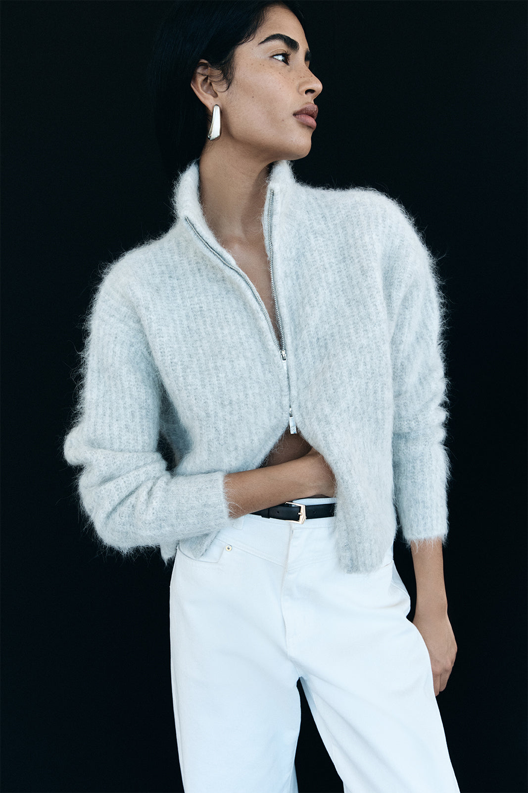 Arden Knit Cardigan Whitemarle