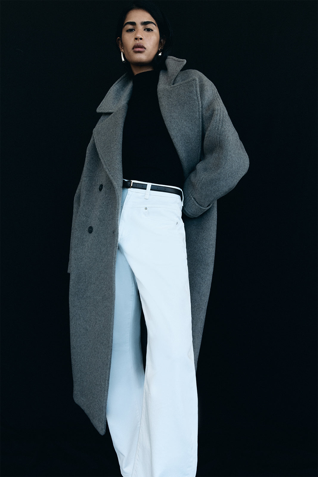 Montana Coat Warm Grey