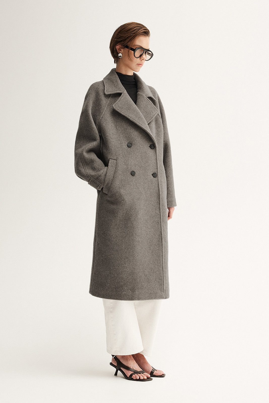 Montana Coat Warm Grey