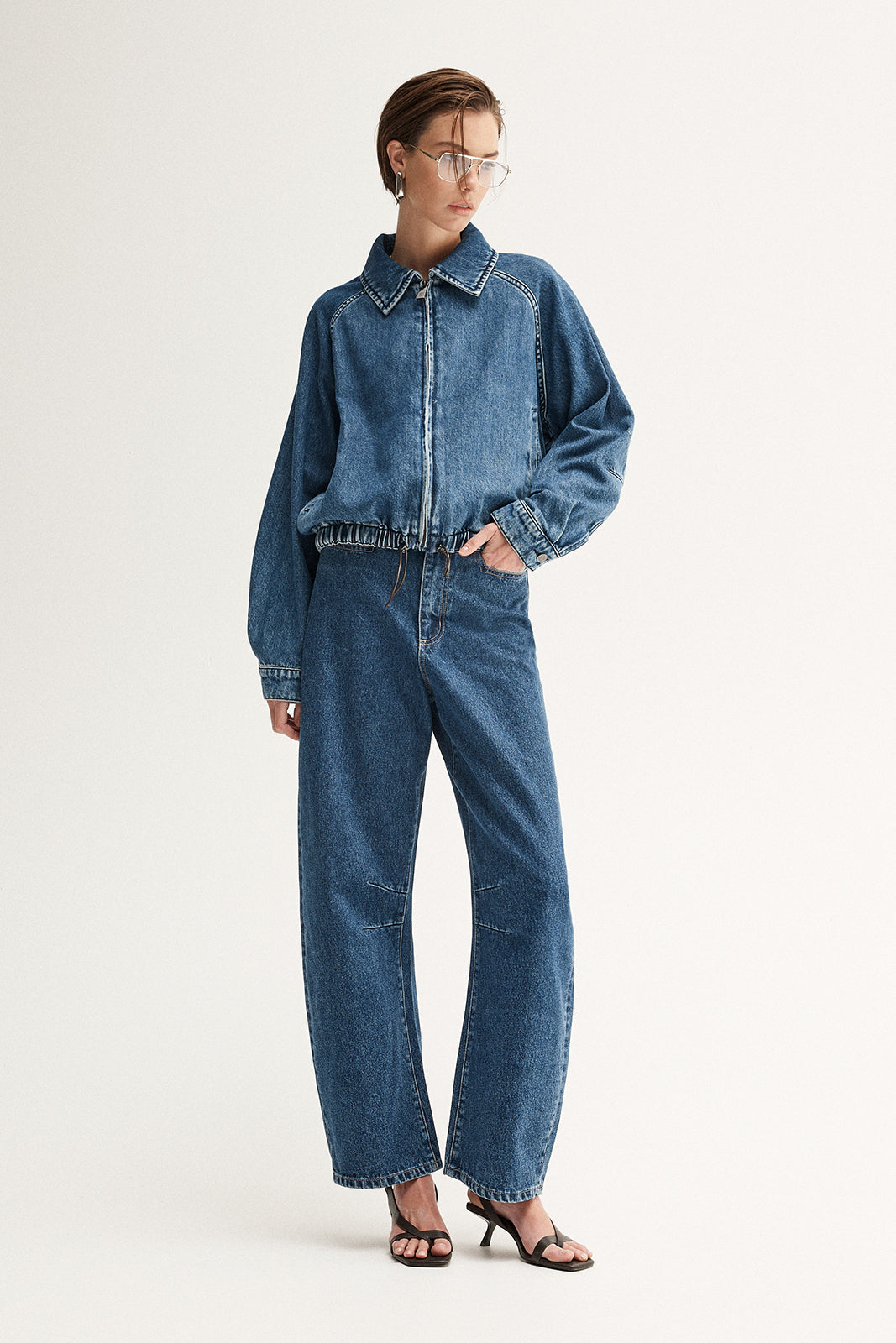 Addison Denim Jacket Dark Indigo