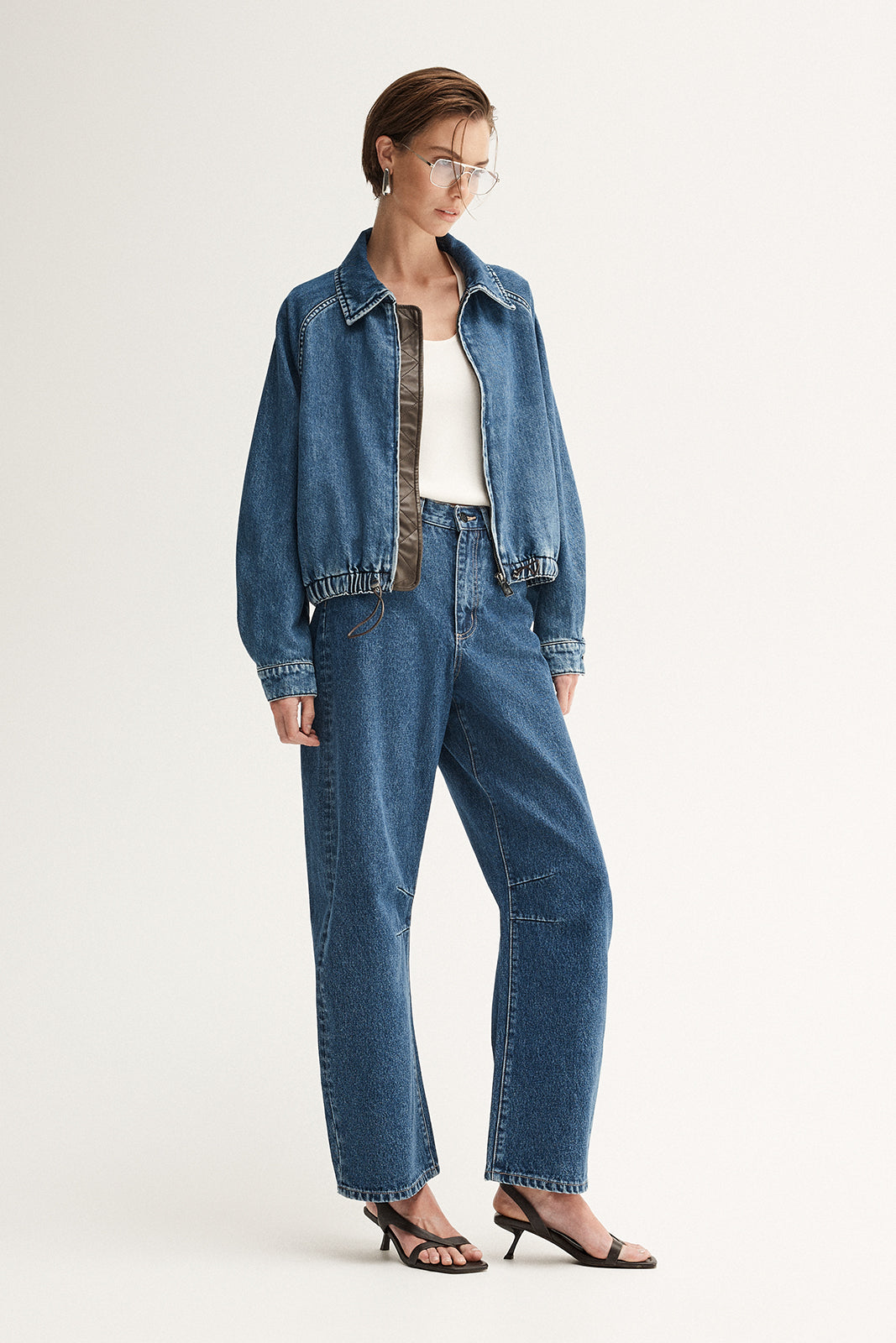 Addison Denim Jacket Dark Indigo