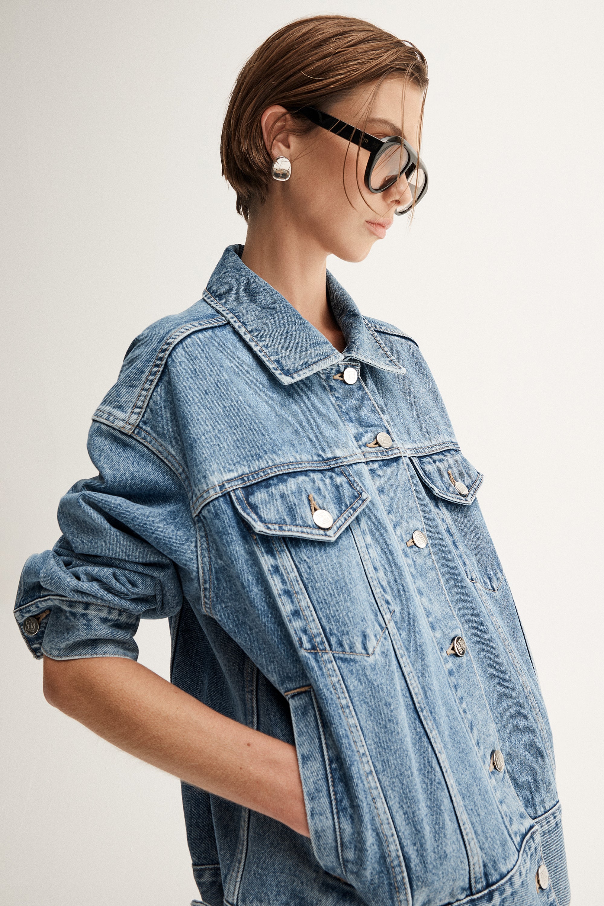 Kennedy Denim Jacket Trinity Blue
