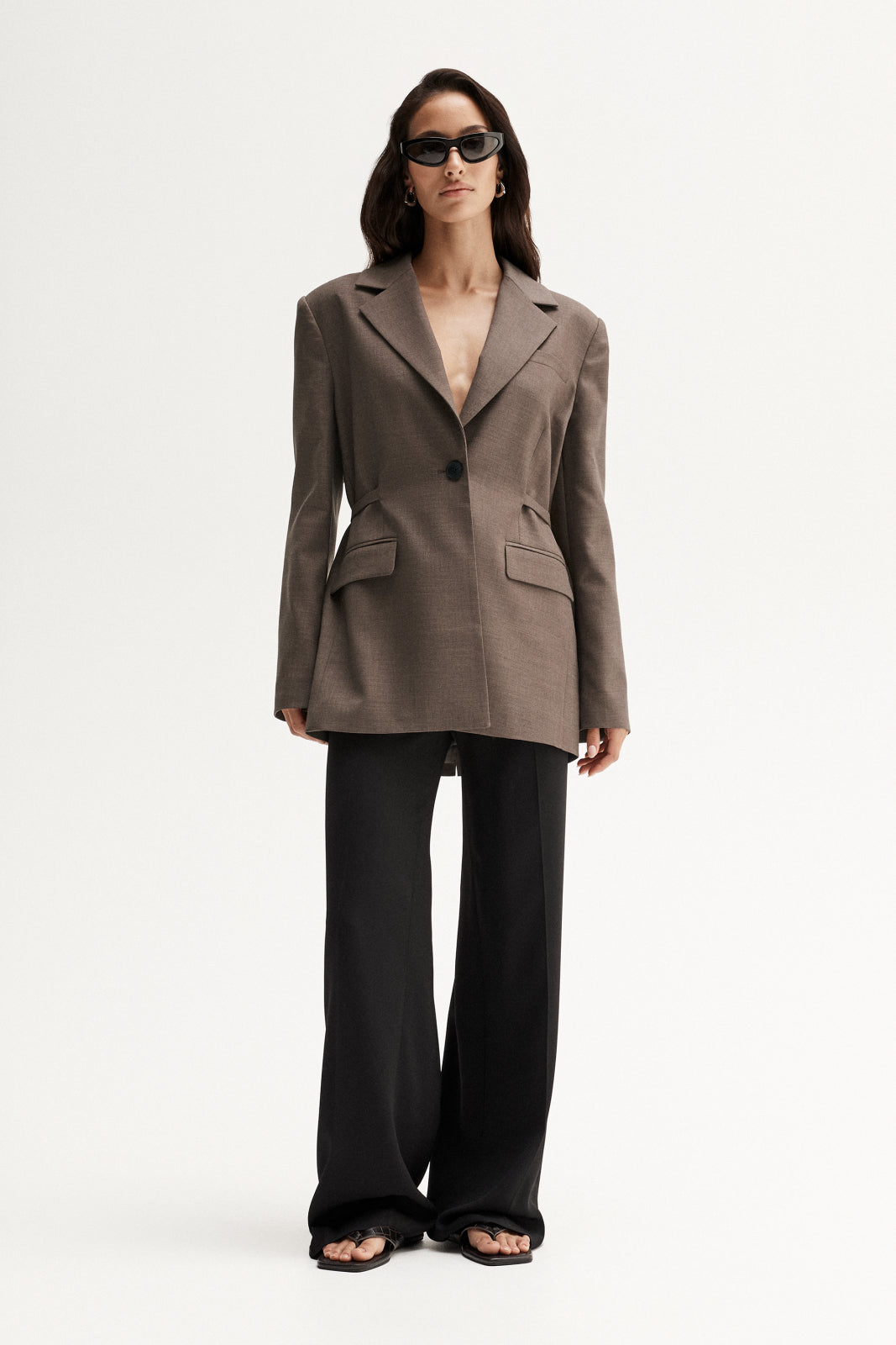 Wesley Blazer Chocolate