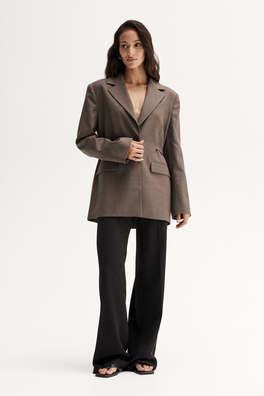 Wesley Blazer Chocolate