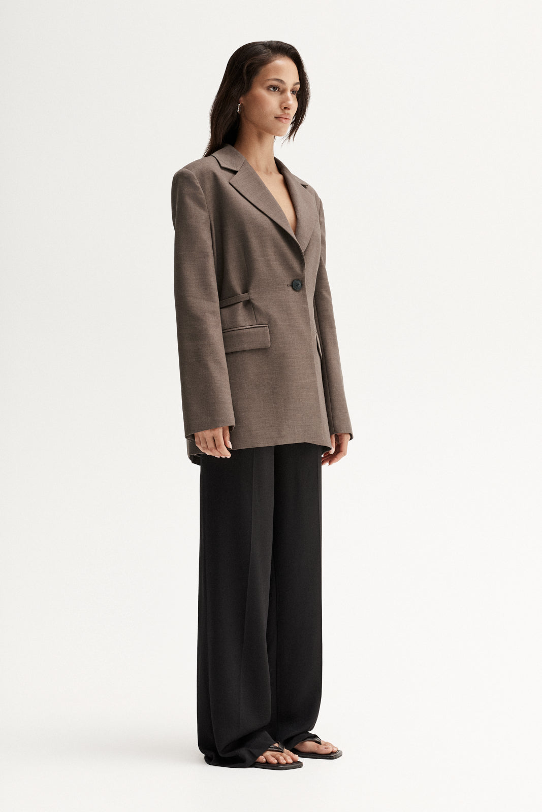 Wesley Blazer Chocolate