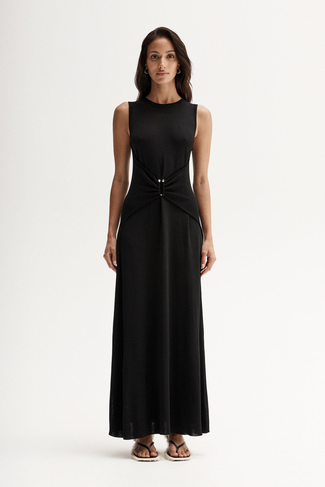 Roya Knit Dress Black