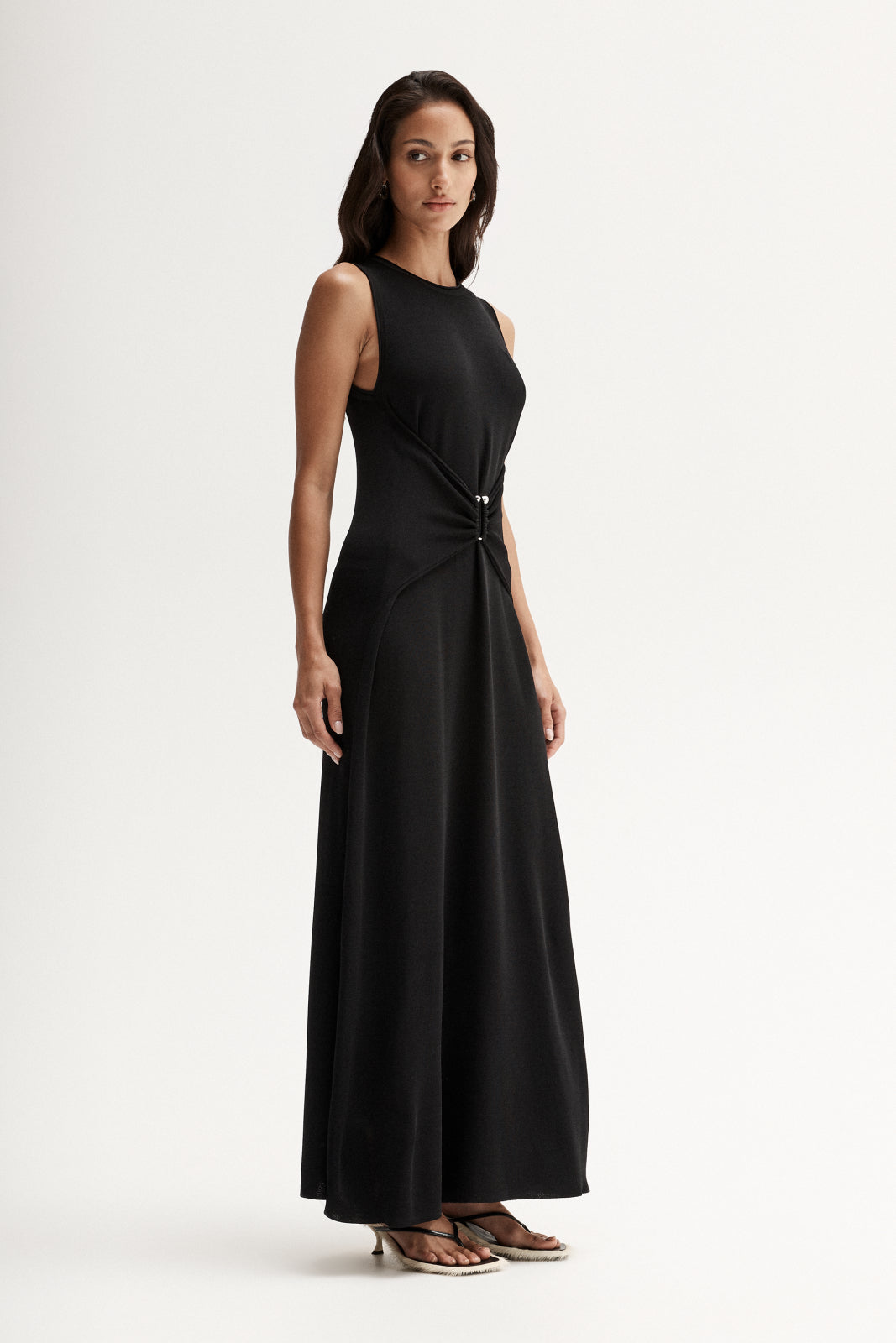 Roya Knit Dress Black