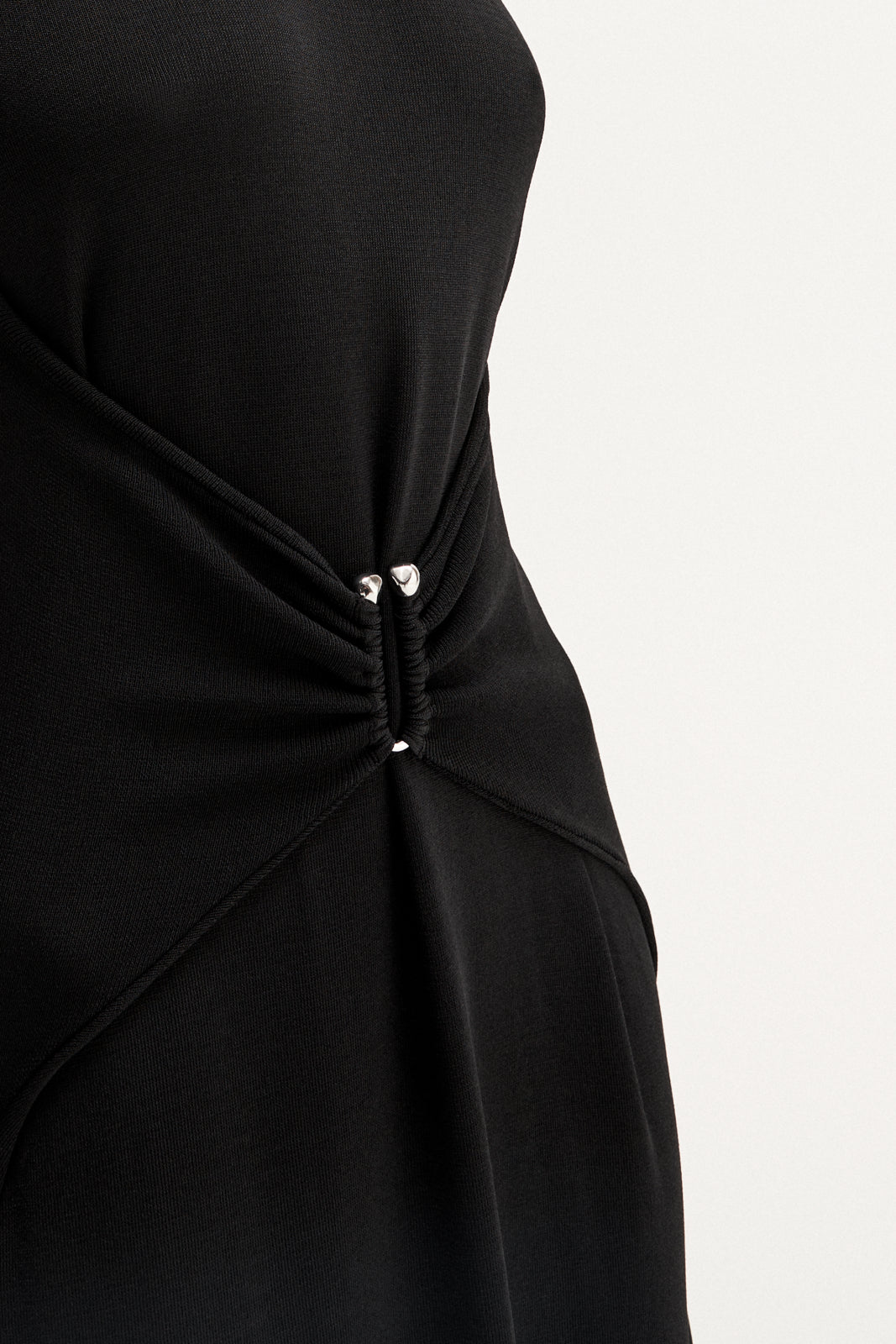 Roya Knit Dress Black