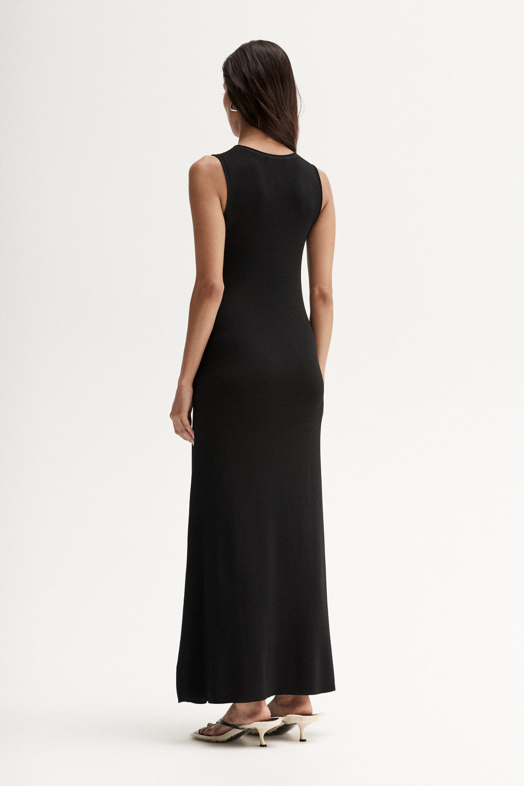 Roya Knit Dress Black