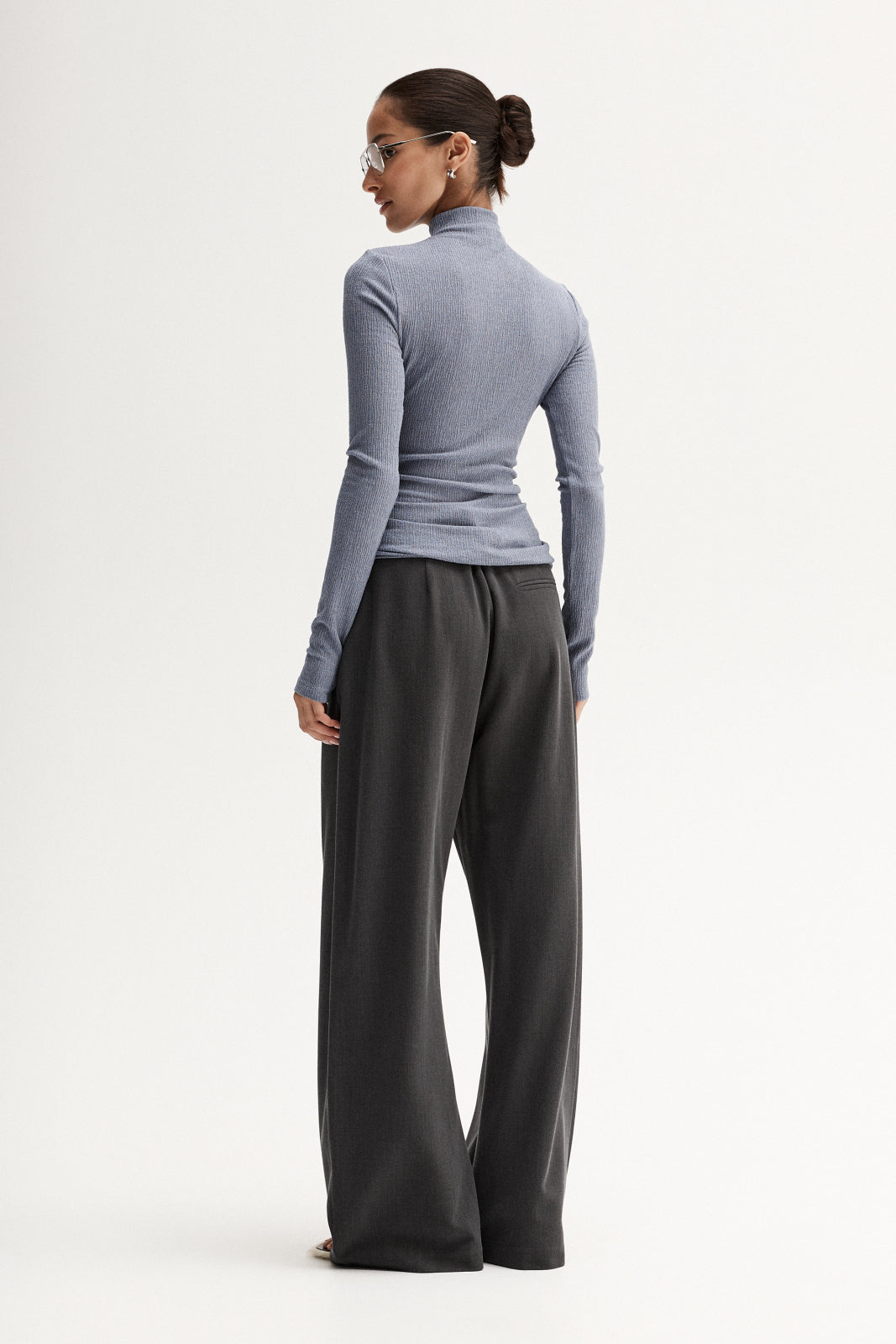 Enid Top Dusty Blue