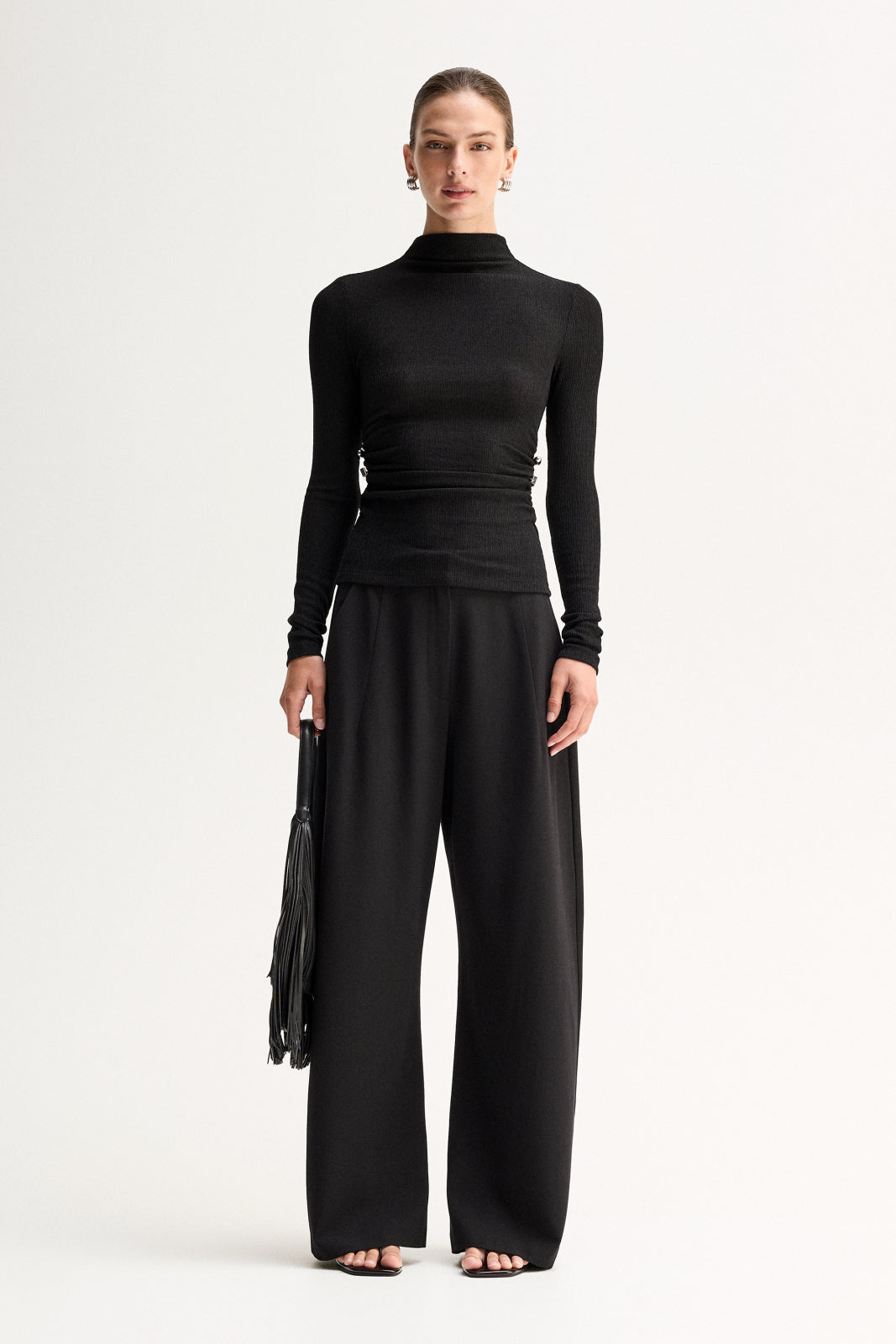Enid Top Black