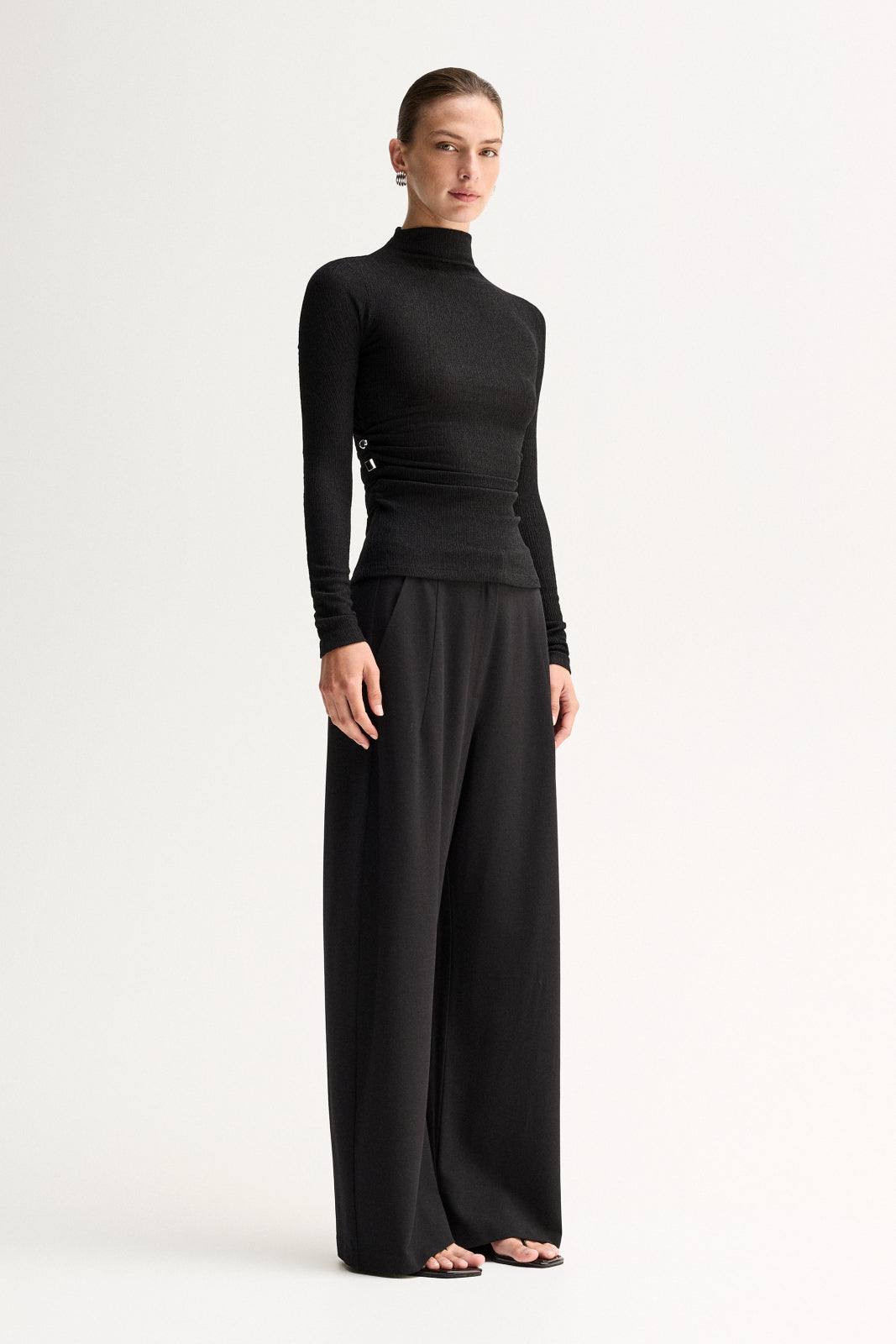 Enid Top Black