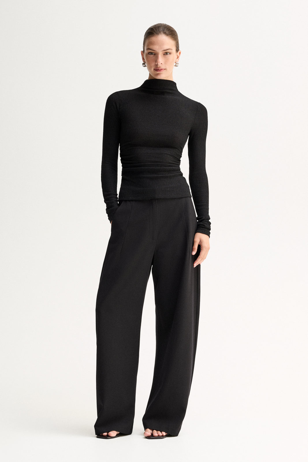 Enid Top Black