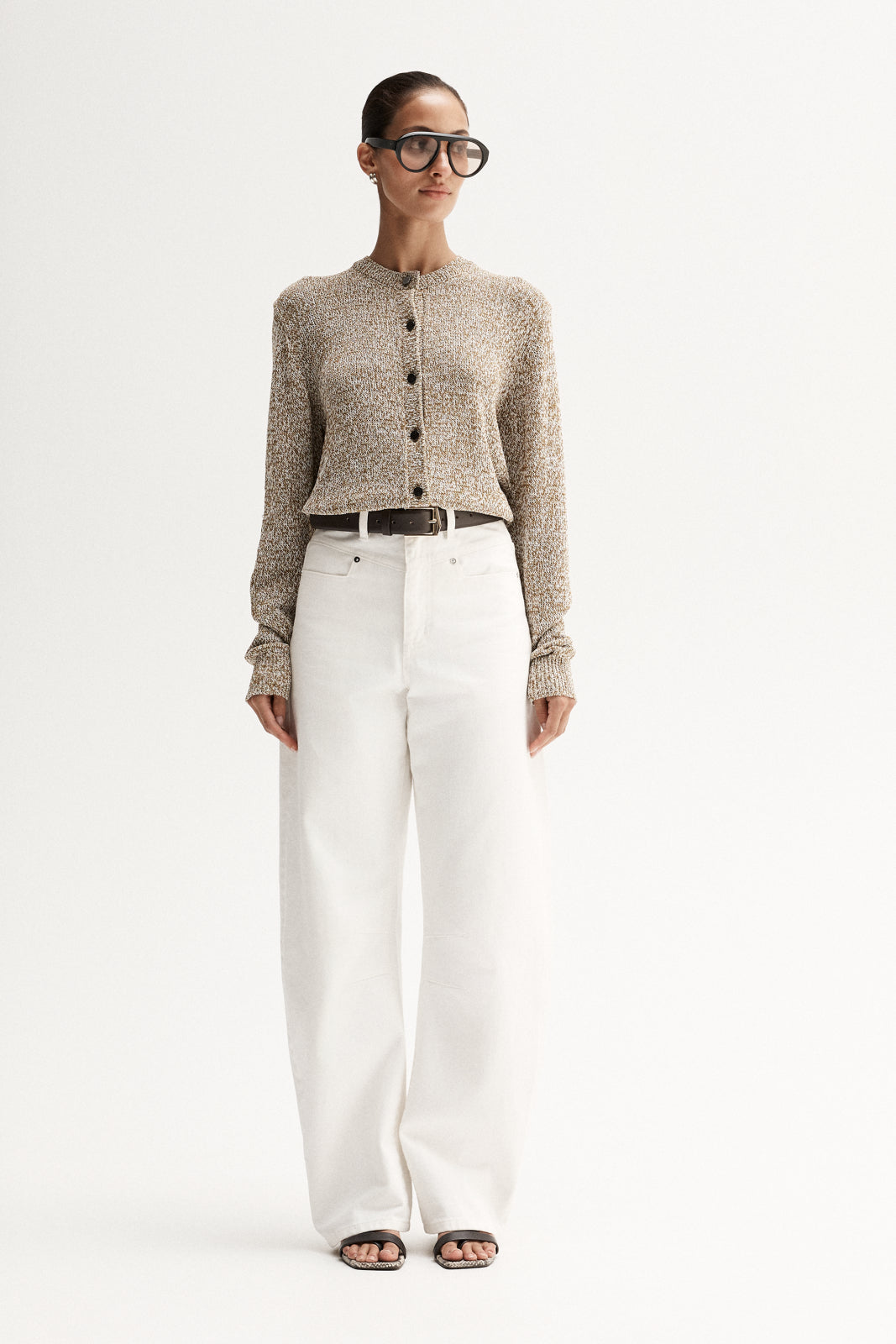 Hale Knit Cardigan Moss Mix