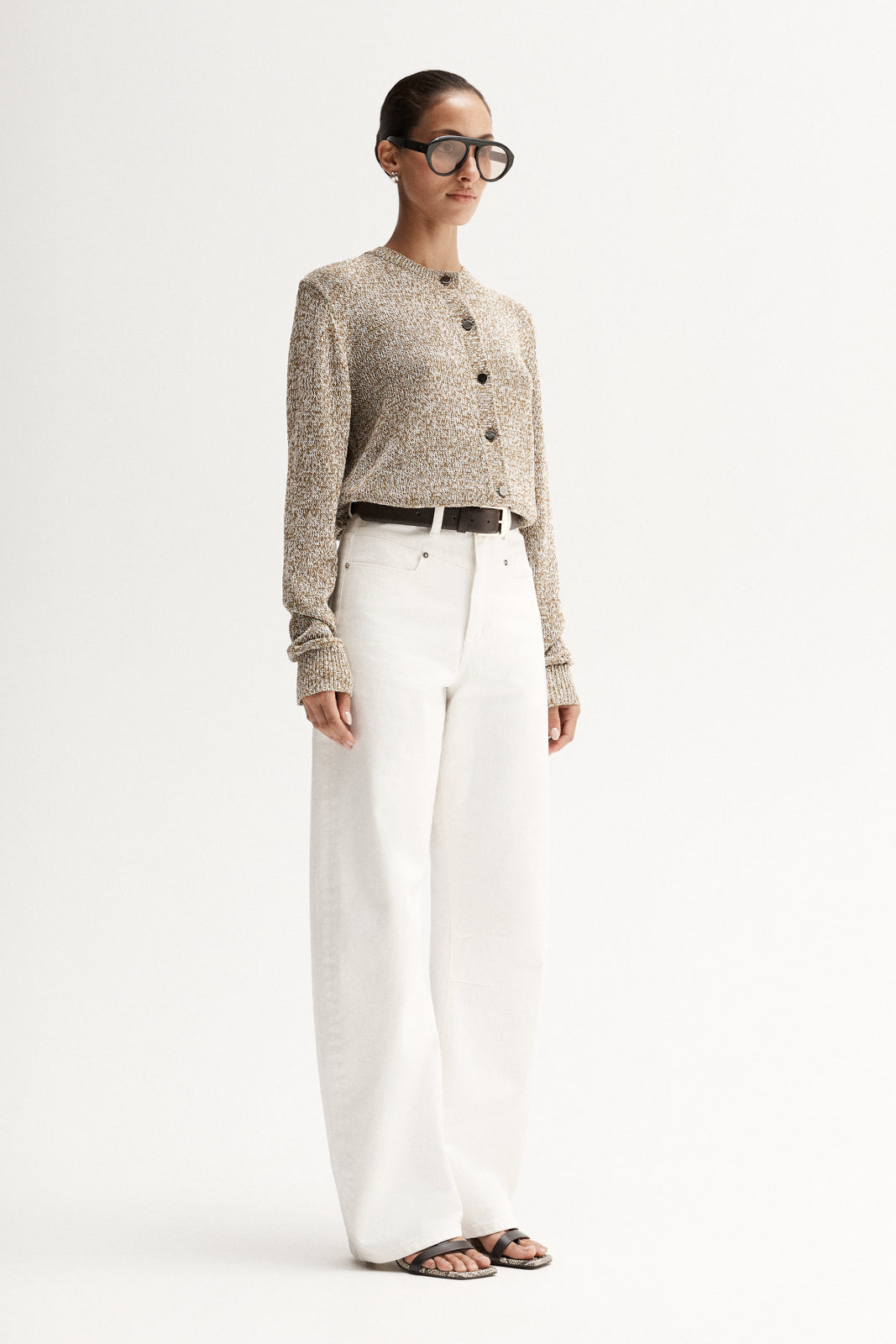 Hale Knit Cardigan Moss Mix