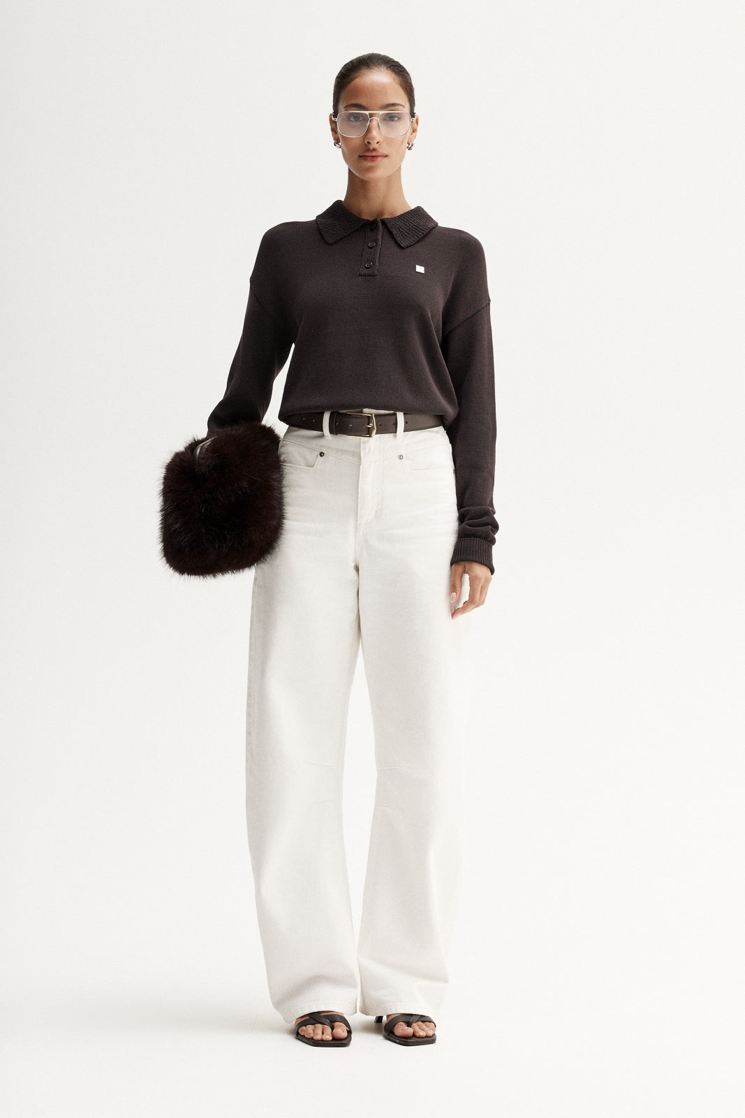 Osborne Knit Top Chocolate