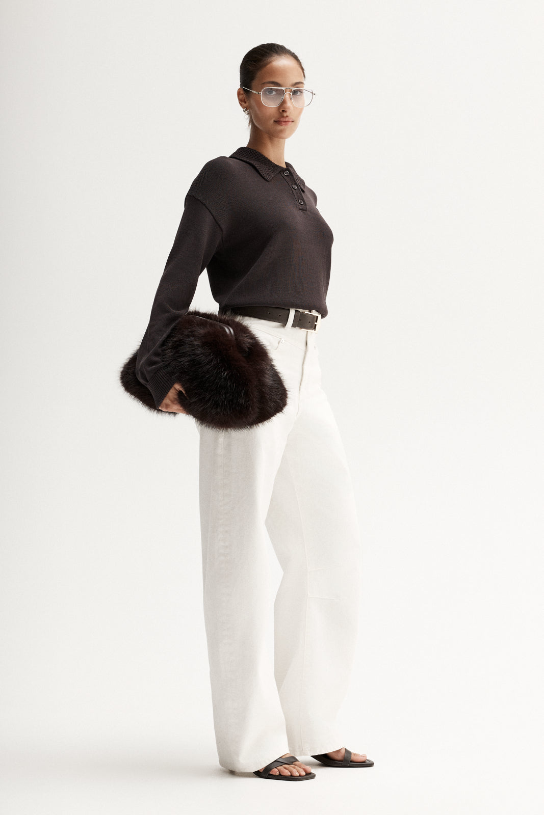 Osborne Knit Top Chocolate