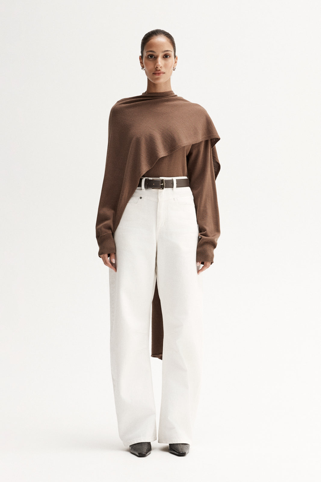 Agnes Knit Jumper Tan