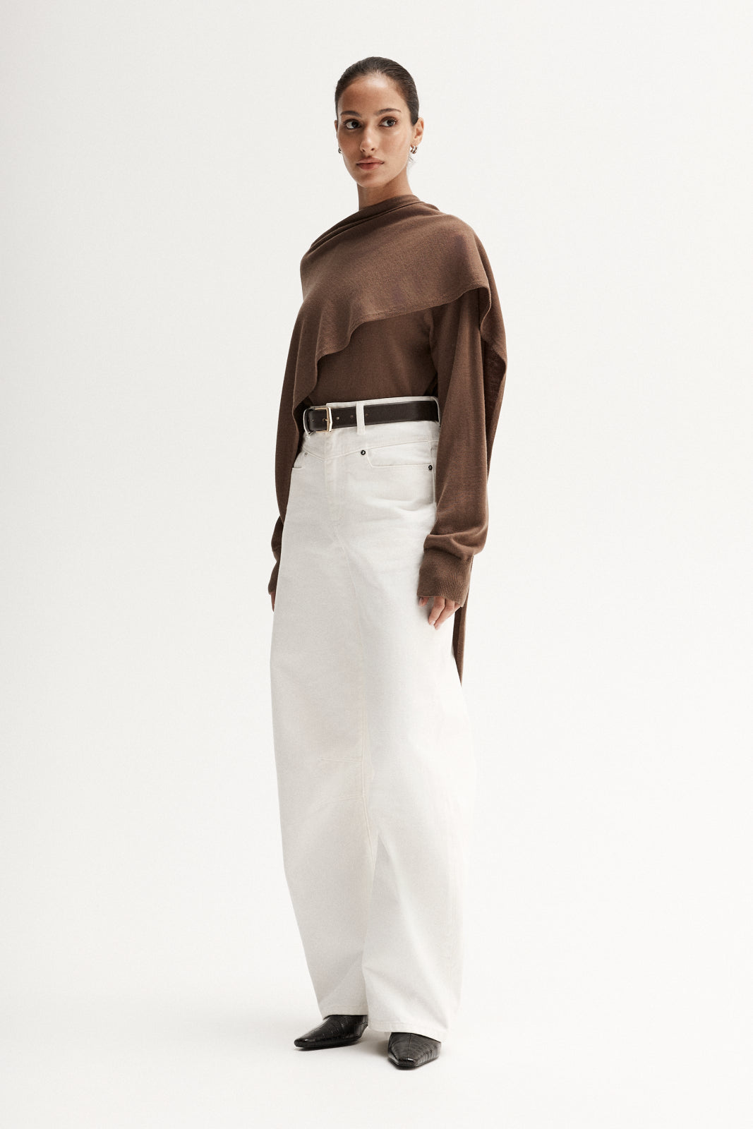 Agnes Knit Jumper Tan