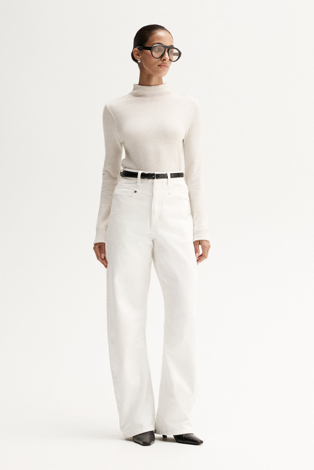 Winnie Knit Top Whitemarle