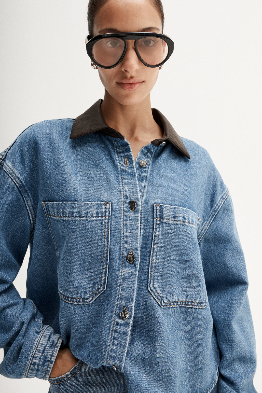 Benji Denim Shirt Trinity Blue