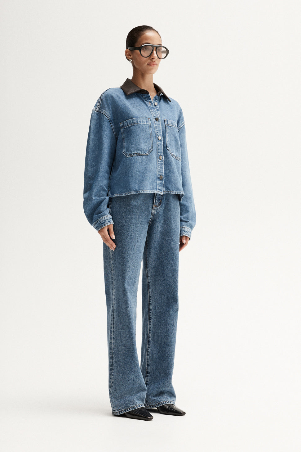 Benji Denim Shirt Trinity Blue