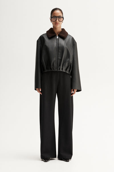 Women's Archer Jacket in Black - Elka Collective