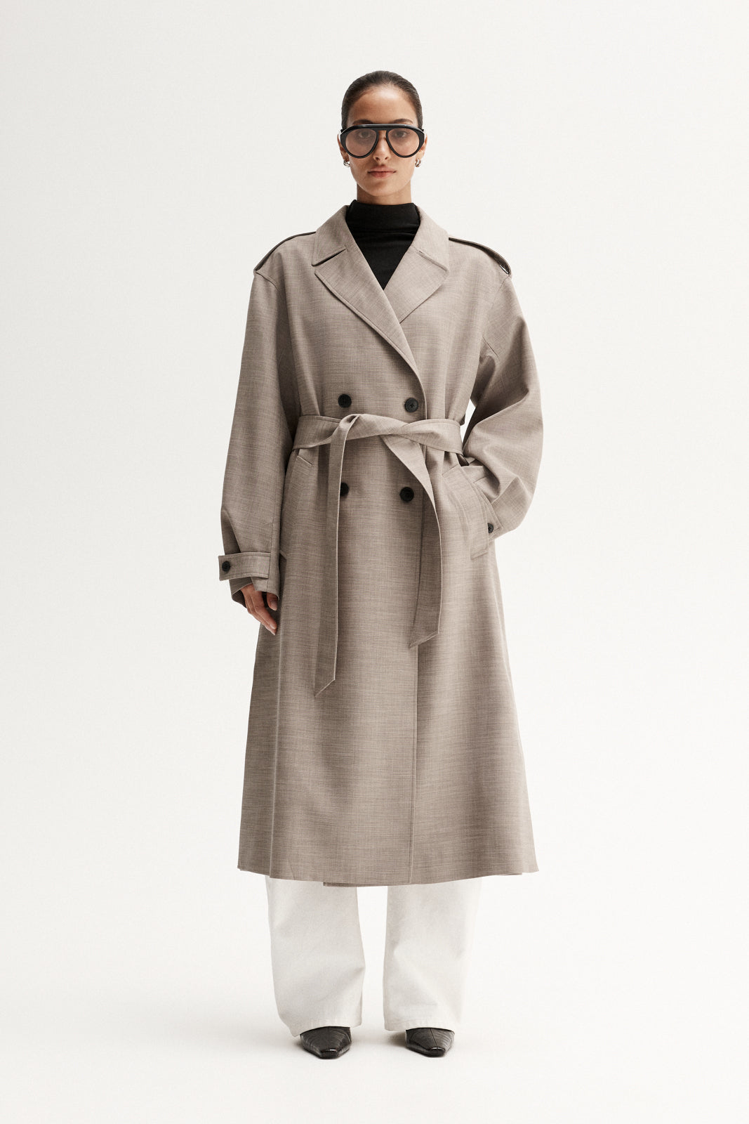 Kaia Trench Coat Sand