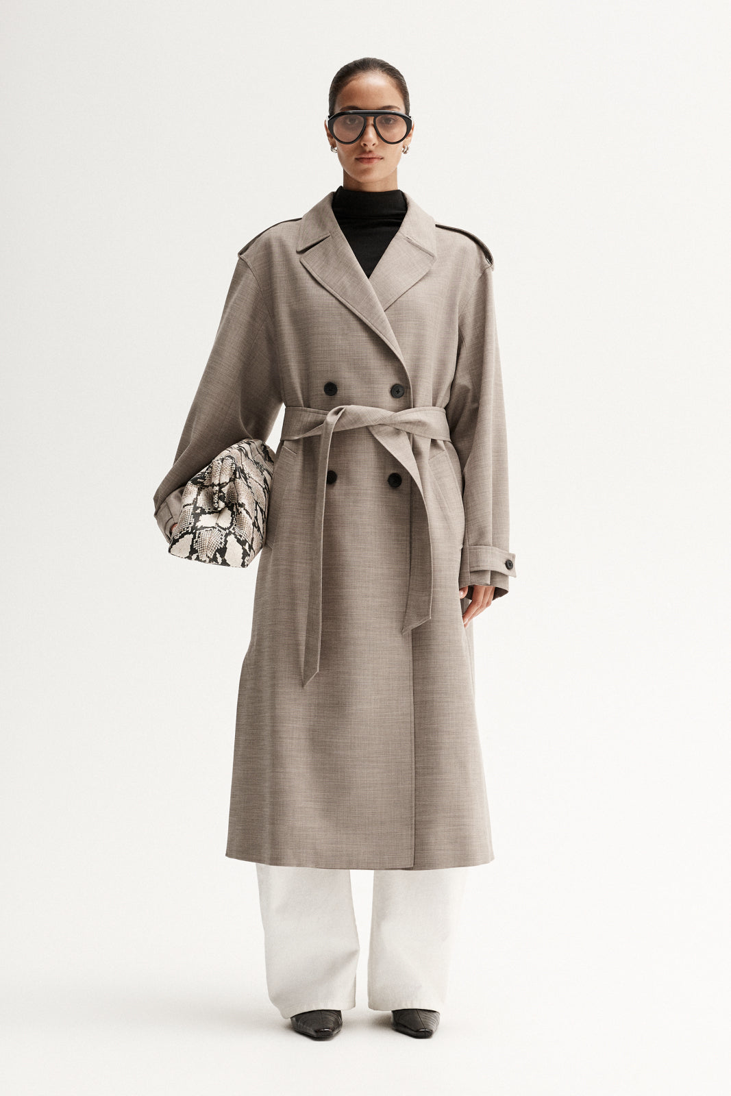 Kaia Trench Coat Sand