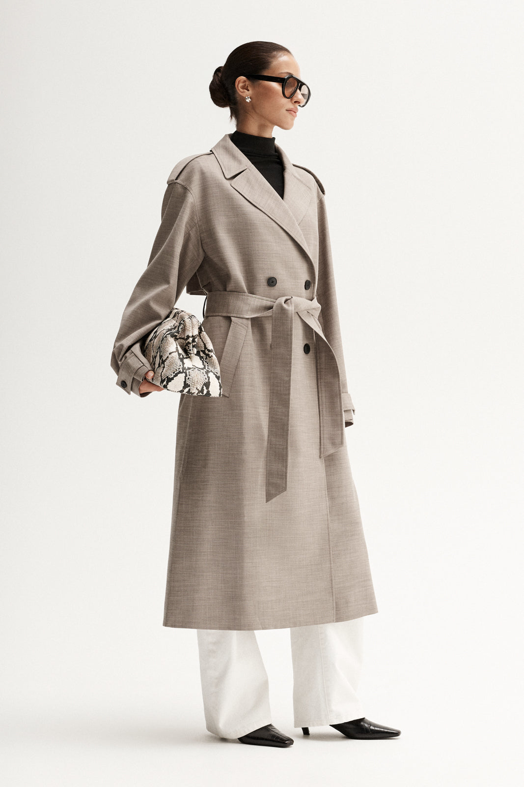 Kaia Trench Coat Sand