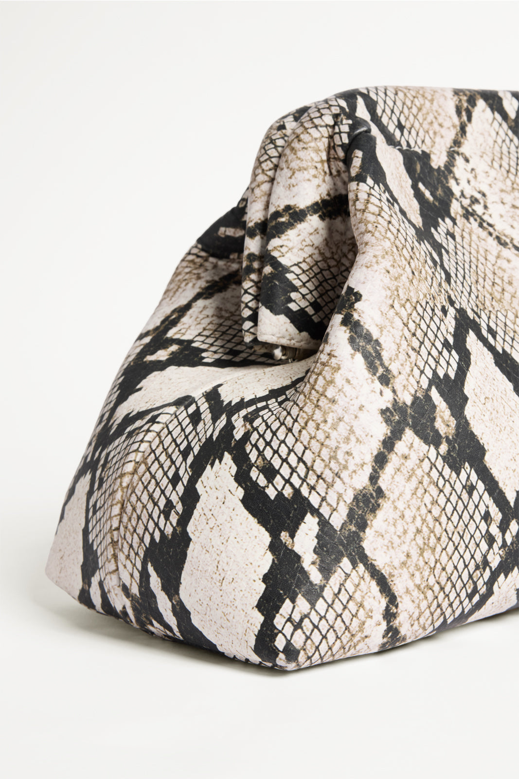 Viper Clutch Snake Print