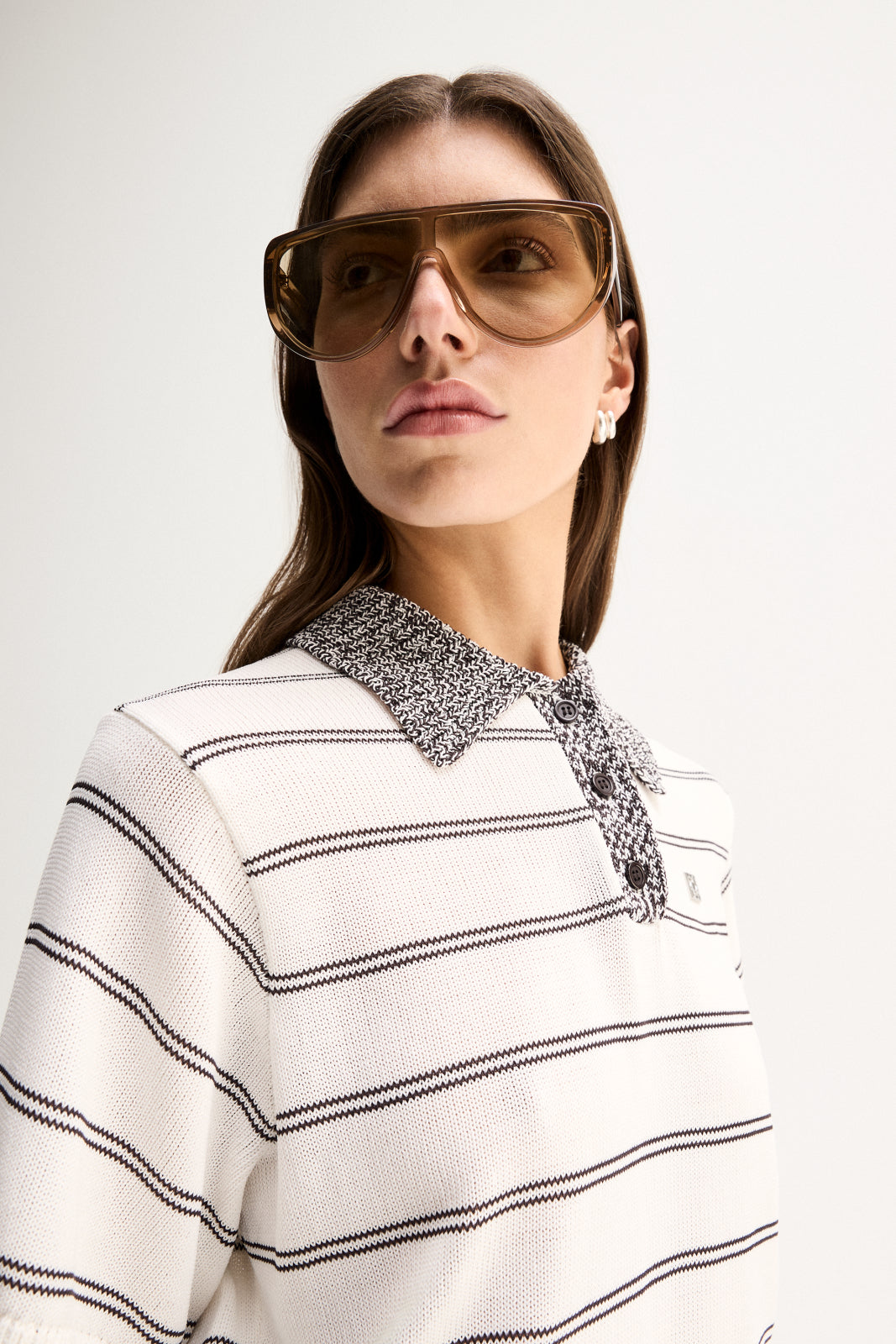Harley Knit Tee White