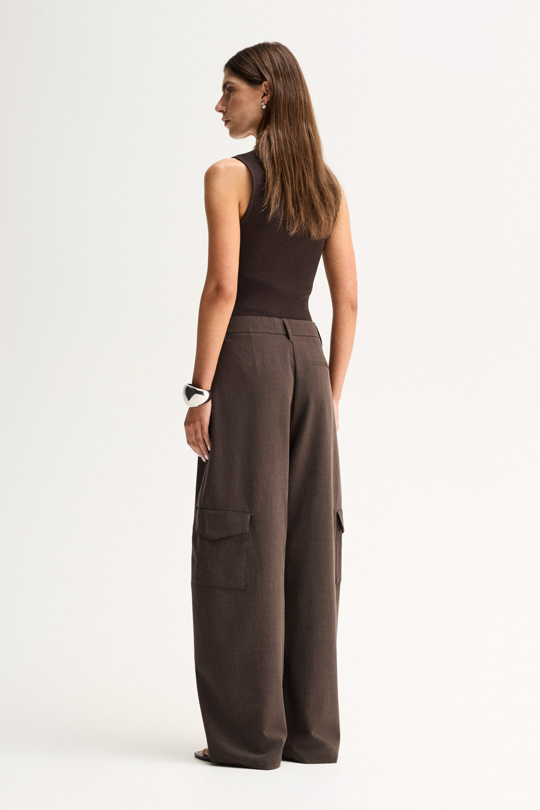 Lindsay Knit Top Chocolate