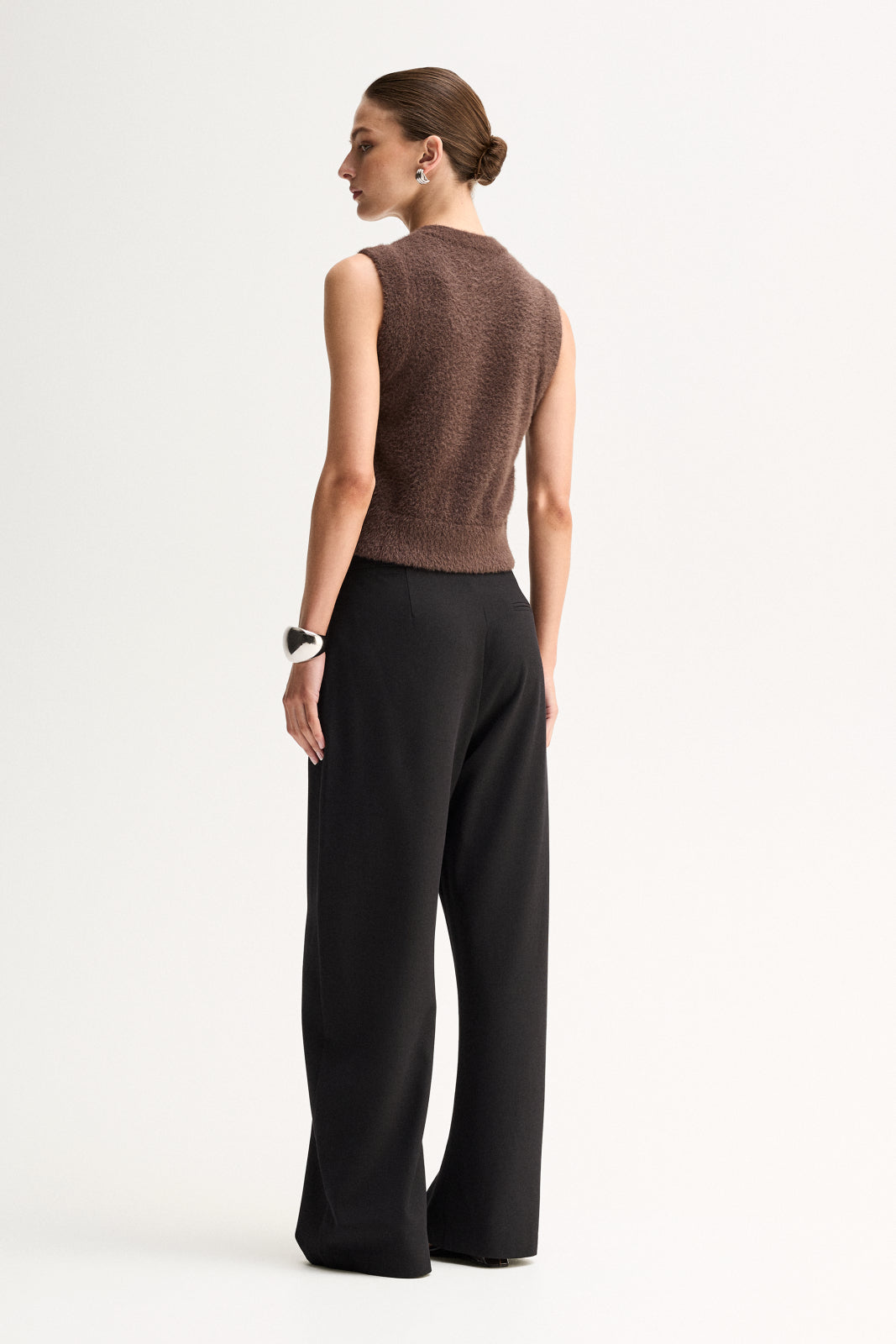 Dune Knit Cardigan Chocolate