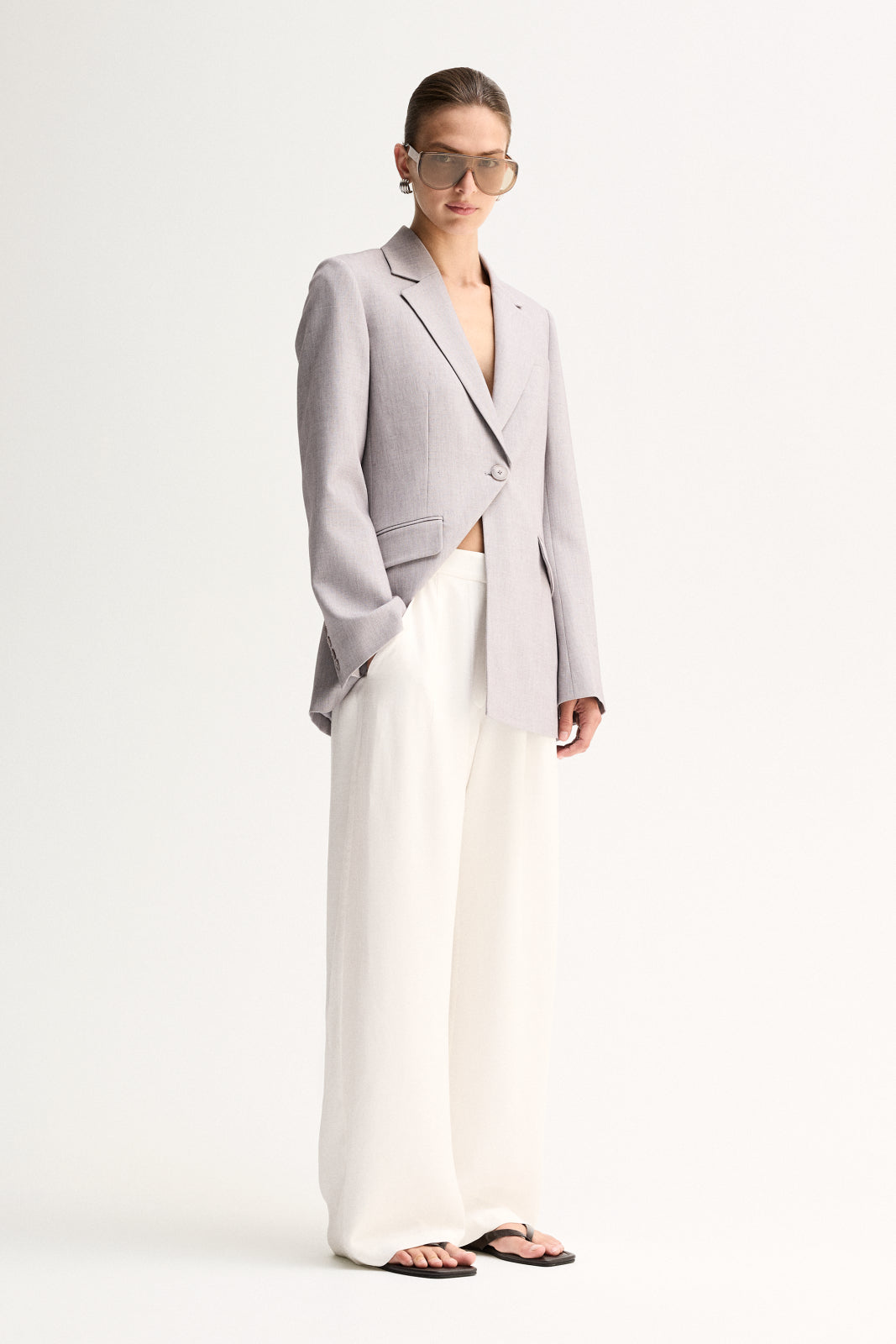 Cora Blazer Grey