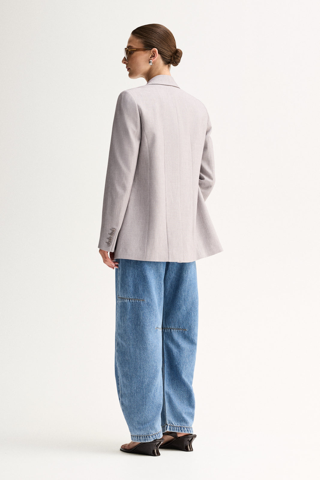 Cora Blazer Grey
