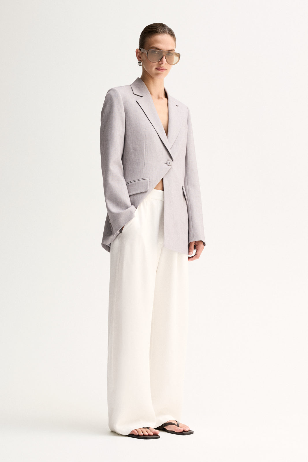 Cora Blazer Grey